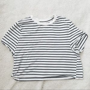 STRIPED CROP TOP